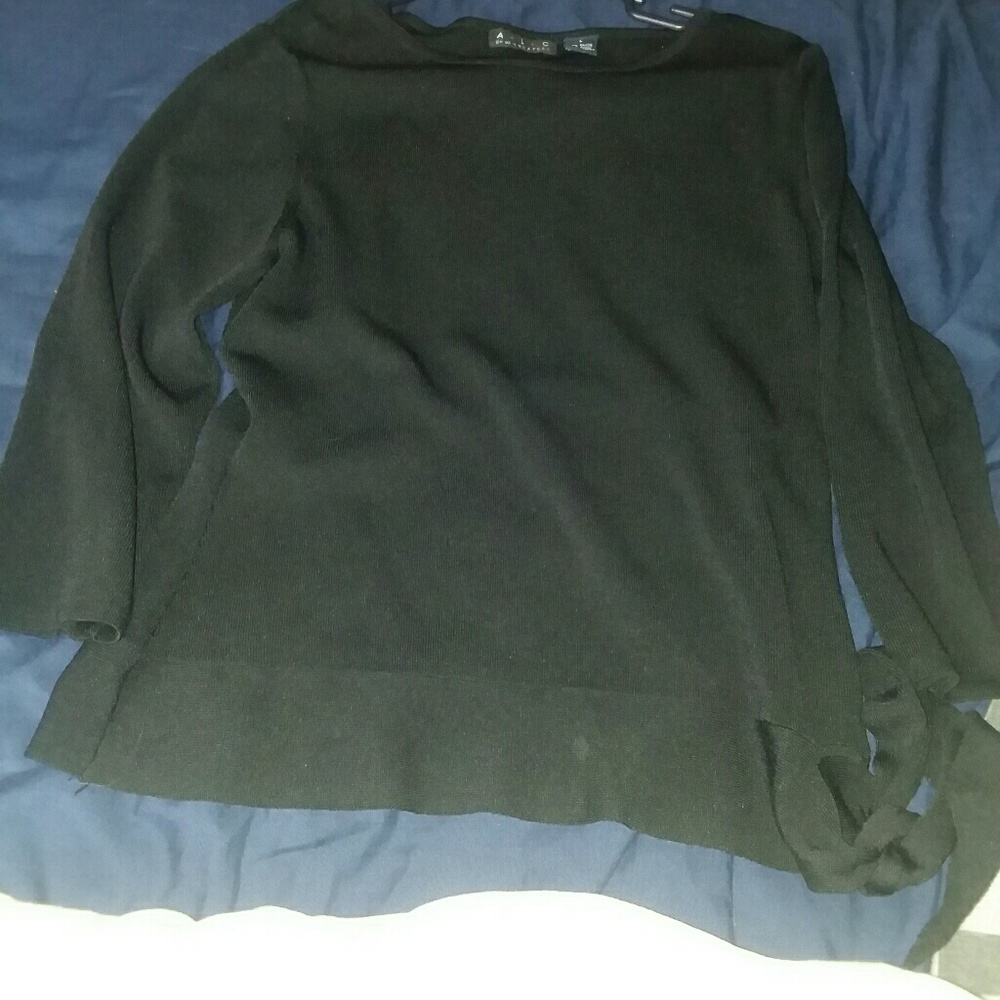 A black blouse
